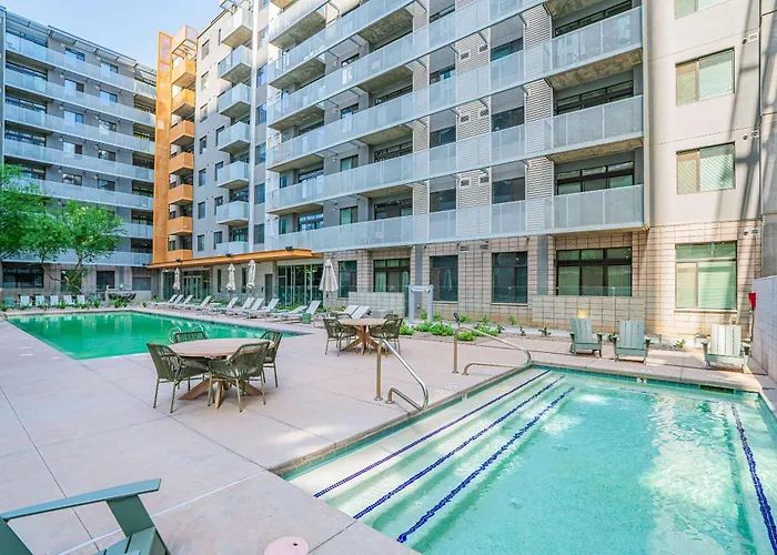 Calm 2bd - Dt - Gym, Pool, Parking - Sleep 8 Apartamento Phoenix