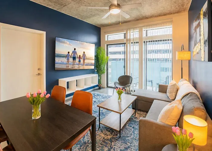 Apartamento Calm 2bd - Dt - Gym, Pool, Parking - Sleep 8 Phoenix